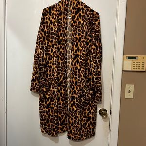 Leopard Print Duster